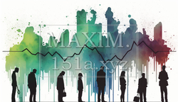株価の変動に一喜一憂している人たち | 100253-3890