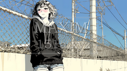 孤独を感じている若い女性