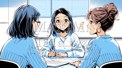 企業内グループミーティングをしている女性たち | 1140189-6566