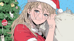 女性のサンタクロース（サンタのコスプレイヤー） | 131909-12716