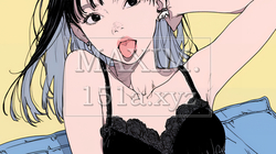 舌を出しておどけている若い女性 | 1329585-5593