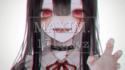 顔が傷だらけの若い女性（ハロウィンの装い）