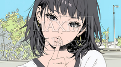 指を唇に当てて「シーShh」というジェスチャーをしている女性 | 1459461-13217