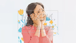 情緒不安定で少し認知障害のある初老の女性 | 1485639-7087