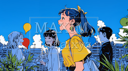 人材育成と社員研修のビジネスコンセプト｜学び成長するビジネスパーソンのイラスト素材 | 1556630-17407