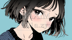 口をとがらせて不機嫌そうな顔をしている若い女性
