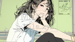 ため息をついている若い女性 | 1586430-8273