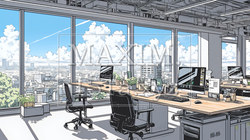 近代的なオフィス空間 | 1753993-11251