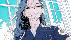 女性の警備員 | 1768934-12423