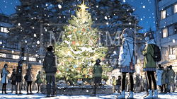 クリスマスイルミネーション