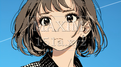 怯えた表情の若い女性 | 1960753-13897
