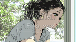 眉をひそめている女性：心配そうに窓の外を見つめている | 2089139-8071