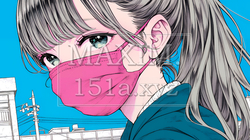 使い捨て不織布マスクをつけた若い女性 | 2111987-6218