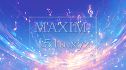 音符など音楽記号をテーマにした背景画像 | 2267380-8865