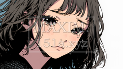 涙ぐむ若い女性 | 2276035-14197