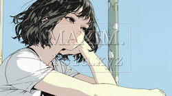 考え事をしている若い女性 | 2313221-12839