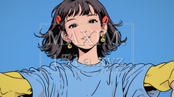 両手を広げて歓迎・驚きの仕草をしている若い女性 | 2340404-14619