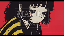 絶望：不安と絶望を感じている少女