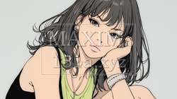 疑問や心配事、不快感、不満などを感じを感じて眉を潜めている若い女性 | 2382611-14684