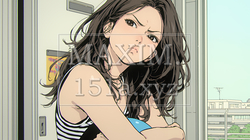 「ふん！」という表情でそっぽを向いている若い女性｜2509677-13705