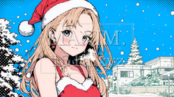 女性のサンタクロース（サンタのコスプレイヤー） | 2457745-12753