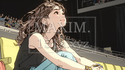 映画や演劇を鑑賞している若い女性 | 2510882-16118