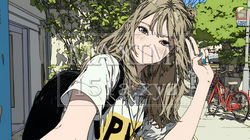 スマホで自撮りしている若い女性 | 258318-12180