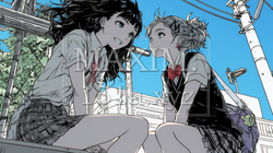 女友達同士でお話中
