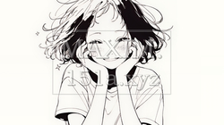 満面の笑みでYesと言っている若い女性（シンプルな色使い） | 2704598-11638