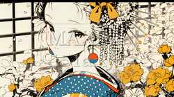 花魁（おいらん）現代風