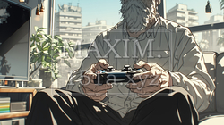 ゲームに集中する男性の手元｜コントローラーを握る若い男性のライフスタイルイメージ | 2895624-17653