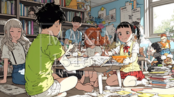 友達と遊んでいる幼い子供たち | 291256-7084