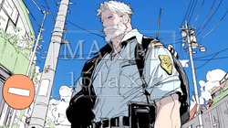 男性警備員