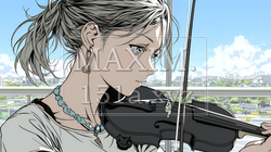 バイオリンを弾いている女性 | 3053681-12344