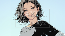 得意げな表情を浮かべている若い女性 | 3065649-14160