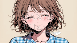「うふふ」と微笑んでいる若い女性 | 3291959-12896