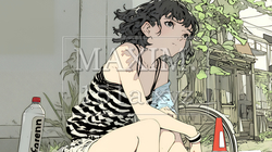ため息をついている若い女性 | 3337561-8271