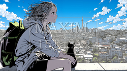 孤独を感じている若い女性 | 3377695-6153