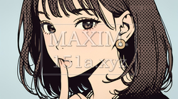指を唇に当てて「シーShh」というジェスチャーをしている女性 | 3433043-13208