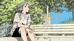 5月病の若い女子大学生 | 3470977-14353