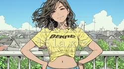 得意げな表情を浮かべている若い女性