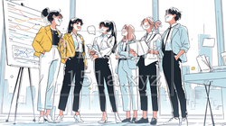 社内の打合せ・会議・ミーティング | 3618276-6294