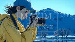 一人で撮影旅行に来ている若い女性 | 3621658-7282
