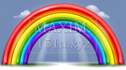 LGBTを意識した虹