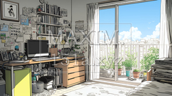 若者の一人部屋 | 3705435-12686