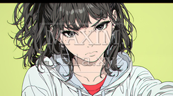 Noという表現を思いっきり顔に表しているる女性｜3961377-10970