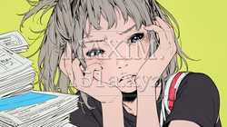 歯痛で頬を押さえている女性