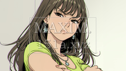 「ふん！」という表情でそっぽを向いている若い女性｜4308238-13707