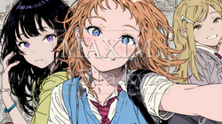 スマホで自撮りしている若い女友達 | 3967874-12595