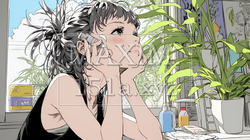 スキンケアを念入りに行う若い女性 | 4138182-15905